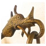 Close Up of Bronze Dragon