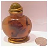 Reverse Painted Snuff Bottle