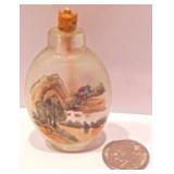 Reverse Painted Snuff Bottle