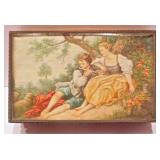 Victorian Compact Tortise Shell Case