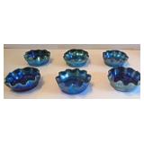 Set of 6 Tiffany Nut Dishes LCT-Favrille