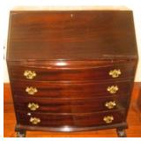 Mahogany drop-front desk