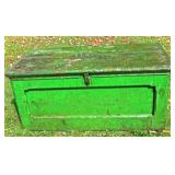 Pine Tool Chest In Old Green Paint
