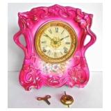 Porcelain Ansonia Clock