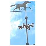 Antque Running Horse Weather Vane