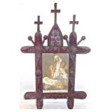 Tramp Art Religious Frame