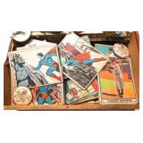 Superman,Baseball,Military Cards