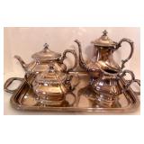 Silver Plate Tea Set