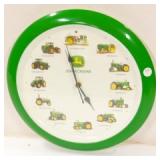 John Deere Tractor Clock