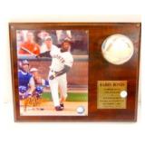 Bobby Bonds Ball & Plaque 