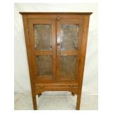 4 TIN OAK PIE SAFE