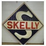 VIEW 2 72X72 EMB. SKELLY SIGN 