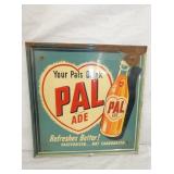 16X16 EMB. PAL ADE DRINK SIGN 