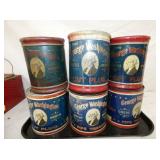 GEORGE WASHINGTON TOBACCO TINS 