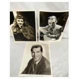 AUTOGRAPHED JAMES CAGNEY,BETTY DAVIS,FRED MURRAY 