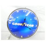 15IN CLOCK ADVERTISING GOODYEAR