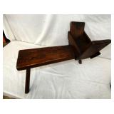 VIEW 2 UNUSUAL PRIM. FERRIER BENCH 