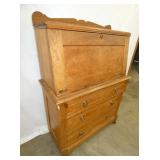 VIEW 2 OAK DROPFRONT DESK 