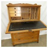 VIEW 3 INSIDE W/ DRAWERS & PEGIONS 