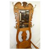 VIEW 2 TOP W/ CARVINGS, ORIG. HOOKS 