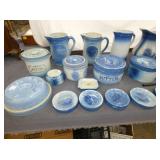 INCLUDING PITCHERS,SALTS,BOWLS