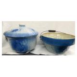 COLLECTION BLUE/WHITE BOWLS 