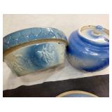 COLLECTION BOWLS, COVERED COOKIE JAR 