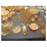 COLLECTION IRIS AND HARRINGBONE GLASS 