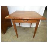 30IN PRIM PINE TABLE W/ DRAWER 