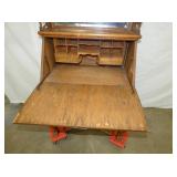 VIEW 2 INSIDE OAK LARKEN DESK 