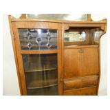 VIEW 2 W/ LEADED GLASS INSERTS 