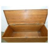 VIEW 2 INSIDE PINE BLANKET CHEST 