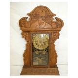 OAK WELCH MANTEL CLOCK 