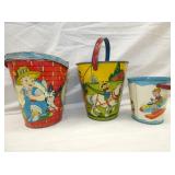 OHIO ART, J CHIEN SAND BUCKETS 