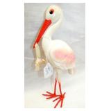 10IN CELLULOID STORK 