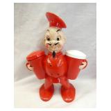 7IN CELLULOID CHEIF SALT/PEPPER FIGURE 