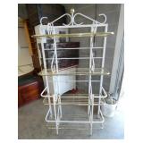MODERN IRON BAKERS RACK 
