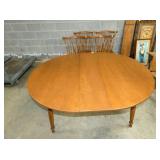 MID CENTURY MAPLE TABLE 