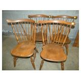 MID CENTURY MAPLE CHAIRS 