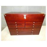 MODERN MAH. MACHINEST CHEST 