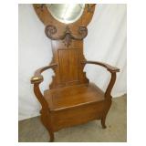 VIEW 3 OAK HALL SEAT BASE 