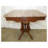 MARBLE TOP EASTLAKE TABLE 