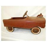 VIEW 3 OTHERSIDE AMF PEDAL CAR 