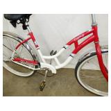 VIEW 2 CLOSEUP LADIES SCHWINN BIKE 