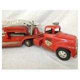 VIEW 2 CLOSEUP TONKA LADDER TRUCK 