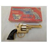 EAGLE 6 SHOOTER CAP PISTOL W/ BOX 