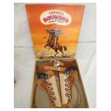 CARNELL ROUNDUP HOLSTER SET W/ BOX 