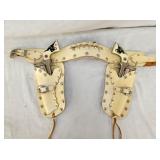 TEXAN 38 CAP GUNS W/ HOLSTER 