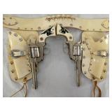 VIEW 2 CLOSEUP TEXAN 38 CAP PISTOLS 