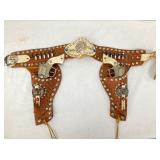 RED RANGER CAP PISTOLS W/ HOLSTER 